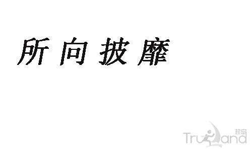 所向披靡